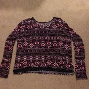 long sleeve dressy/casual top